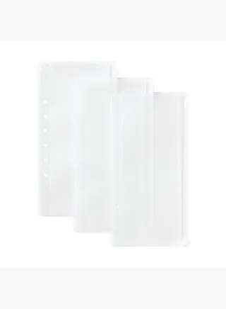 Pocket Refill for Passport Case, 3 Pieces