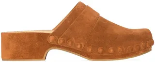 Joy suede platform clogs