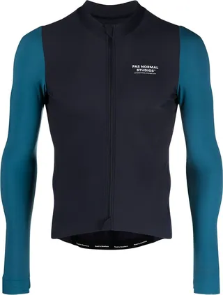 Blue Mechanism Cycling Jersey Top