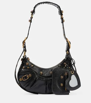 Le Cagole XS leather shoulder bag