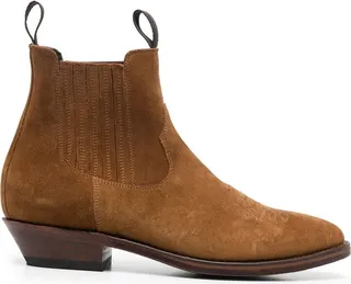 suede Chelsea boots