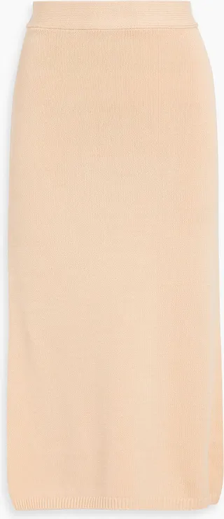 Volonne cotton midi skirt