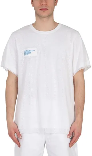 Helmut Lang Mesh Short-Sleeved T-Shirt