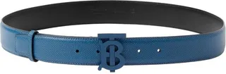 Burberry Leather Monogram Belt