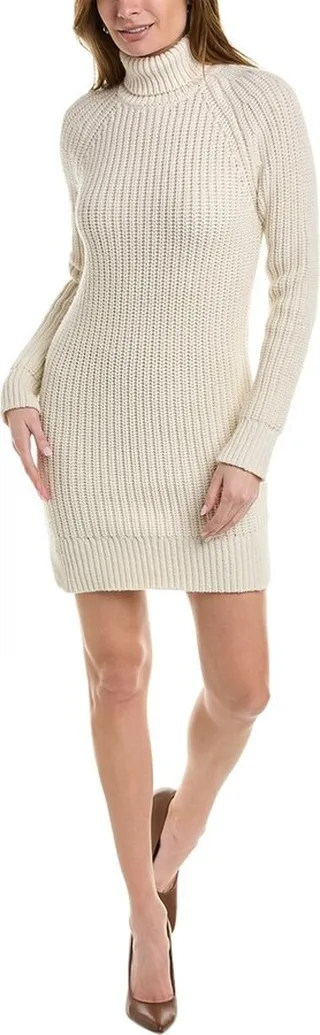 Michael Kors Collection Shaker Rib Cashmere Sweaterdress