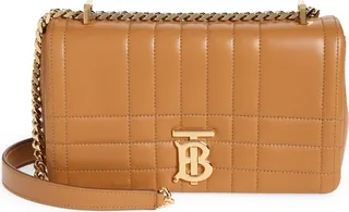 Small Lola TB Quilted Leather Shoulder Bag