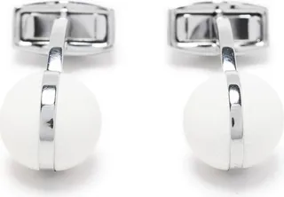 Round Textured Cufflinks