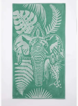 Patterned Beach Towel