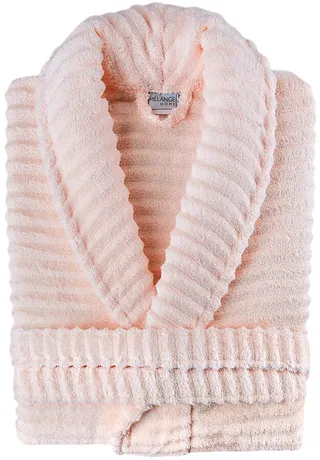 Mélange Home Zero Twist Ruffle Bath Robe