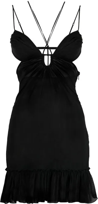 Cut-Out Detail Minidress