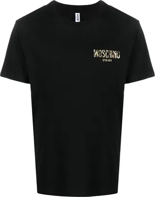 logo-print cotton T-shirt