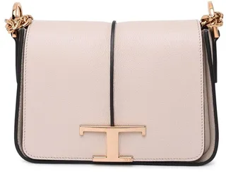 Tod's T Plaque Foldover Shoulder Bag