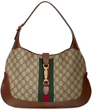 Medium Jackie GG Supreme & leather bag