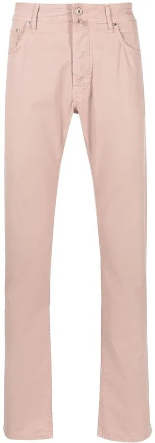 Mid-Rise Straight-Leg Chinos