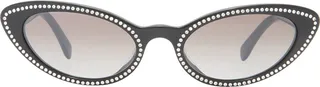 53mm Cat Eye Sunglasses