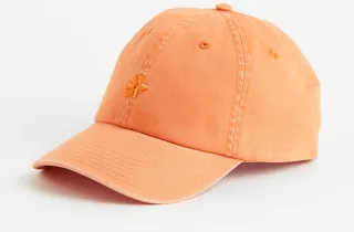 Cotton Cap with Embroidery