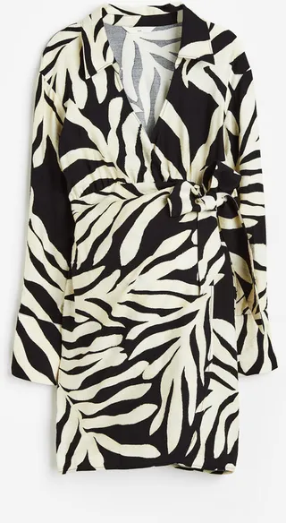 MAMA Wrapover Shirt Dress