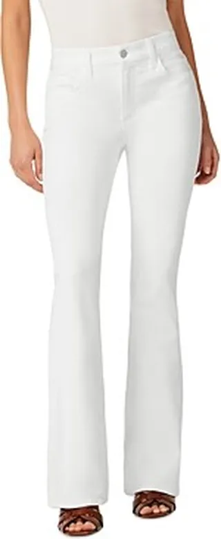 Joe's Jeans The Provocateur Mid Rise Bootcut Jeans in White