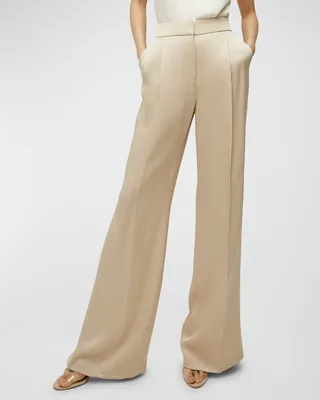 Robinne Wide-Leg Tailored Pants