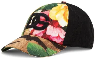 Floral-Print Baseball Cap