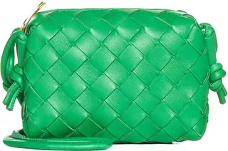 Interwoven Zipped Mini Shoulder Bag