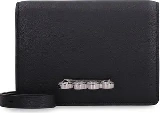 Alexander McQueen The Four Ring Foldover Shoulder Bag