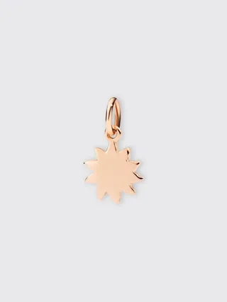 Sun Dodo charm in 9 kt rose gold