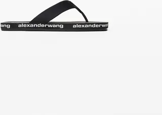 Alexander Wang Women's Aw Nylon Flip Flop Black