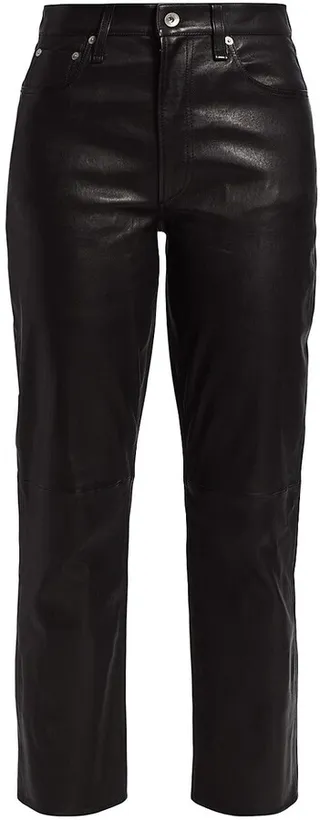 ICONS Leather Slim Fit Pants