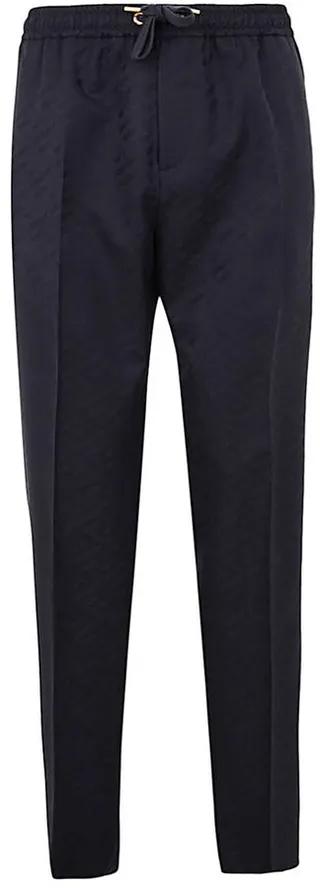 Versace La Greca Printed Drawstring Track Pants