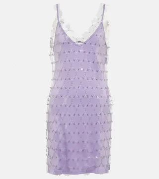 Layered cutout minidress