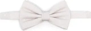Polka Dot-Print Silk Bow Tie