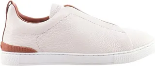Ermenegildo Zegna Round Toe Slip-On Sneakers