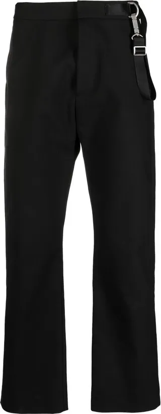 Straight-Leg Tailored Trousers