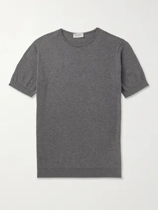 Belden Slim-Fit Sea Island Cotton T-Shirt