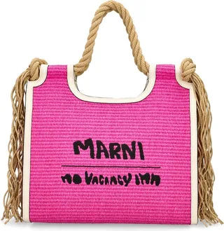 Marcel embroidered logo tote bag