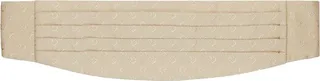 Horsebit-print jacquard cummerbund