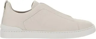 Ermenegildo Zegna Round Toe Slip-On Sneakers