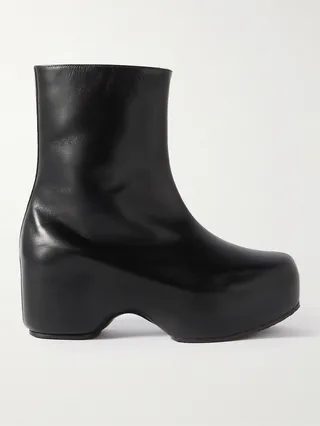 G Leather Chelsea Boots