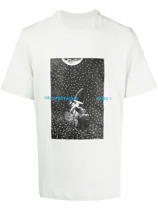 graphic-print cotton T-shirt