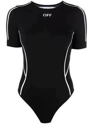 OFF-stamp seamless bodysuit
