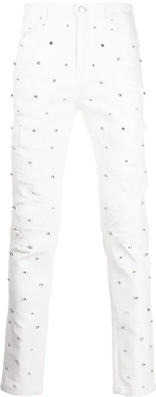 Apocalypse cubic zirconia jeans