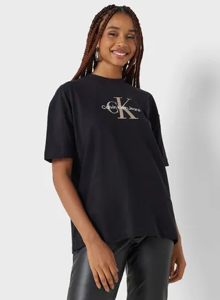 Crew Neck Logo T-Shirt