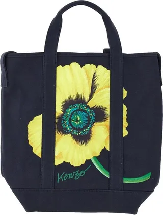 Kenzo Floral Printed Tote Bag
