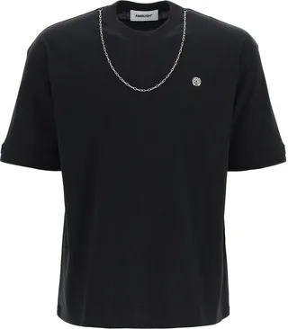 Ambush Chain Collar Detail Crewneck T-Shirt