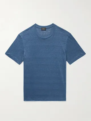 Linen-Jersey T-Shirt