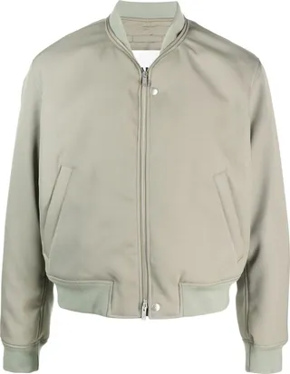 Zip-Fastening Bomber Jacket