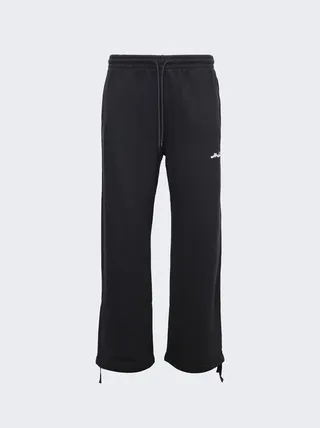 Paint Script Skate Sweatpant Black And White