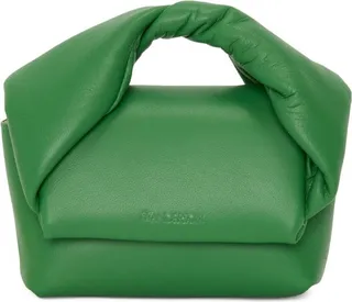Jw Anderson Mini Leather Twister Cross Body Bag