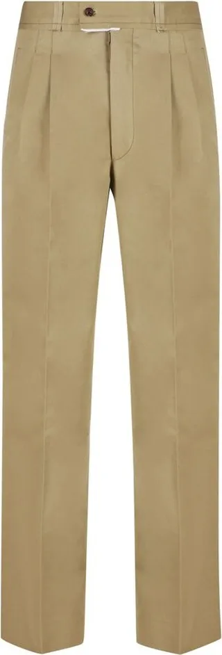 Maison Margiela Mid-Rise Straight-Leg Pants